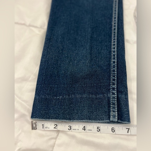 Nina Ricci Paris Vintage High Waist Straight Leg Cropped Jeans Women’s 27 - Picture 15 of 16